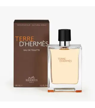 HERMES PARIS TERRE D'HERMES EAU DE TOILETTE 100ML VAPORIZADOR