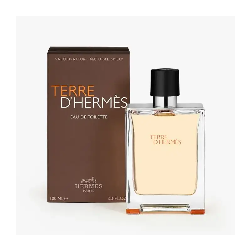HERMES PARIS TERRE D'HERMES EAU DE TOILETTE 100ML VAPORIZADOR