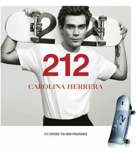 CAROLINA HERRERA 212 HEROES MEN EAU DE TOILETTE 50ML VAPORIZADOR