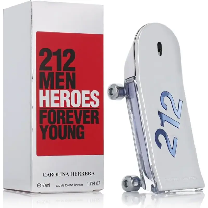 CAROLINA HERRERA 212 HEROES MEN EAU DE TOILETTE 50ML VAPORIZADOR