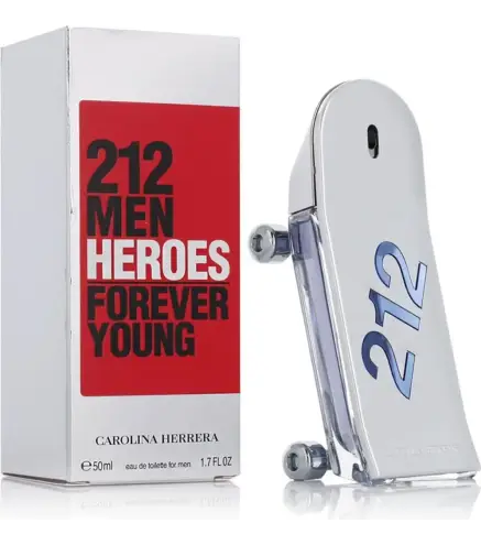 CAROLINA HERRERA 212 HEROES MEN EAU DE TOILETTE 50ML VAPORIZADOR