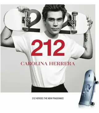 CAROLINA HERRERA 212 HERORES EAU DE TOILETTE FOREVER YOUNG 90ML