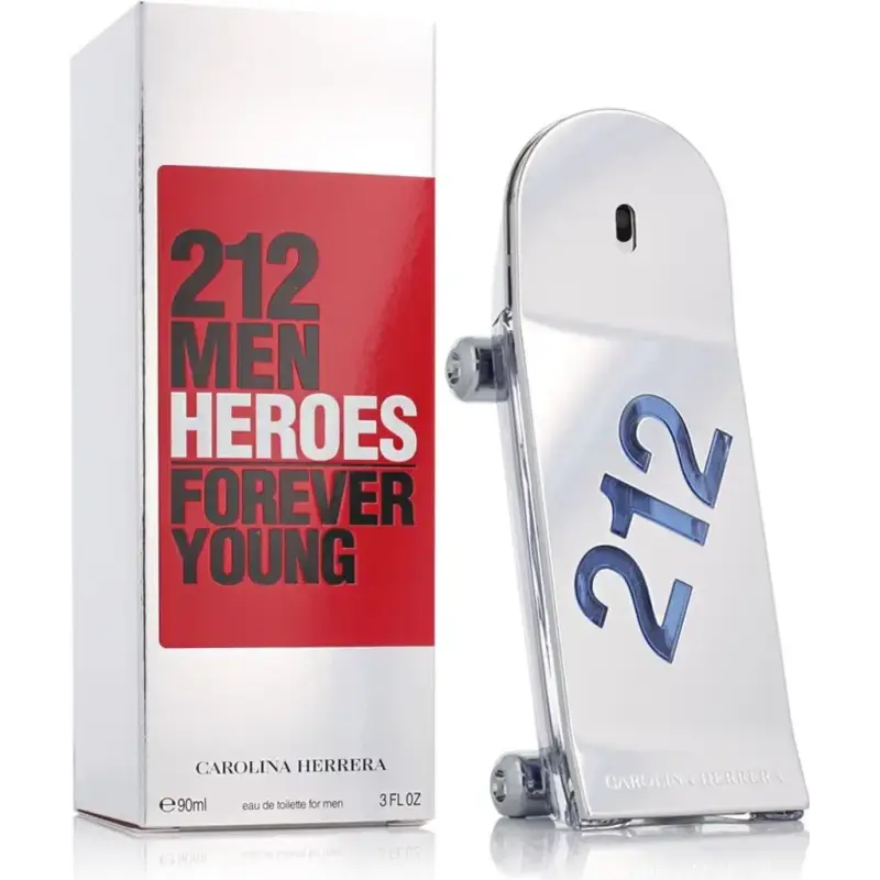 CAROLINA HERRERA 212 HERORES EAU DE TOILETTE FOREVER YOUNG 90ML