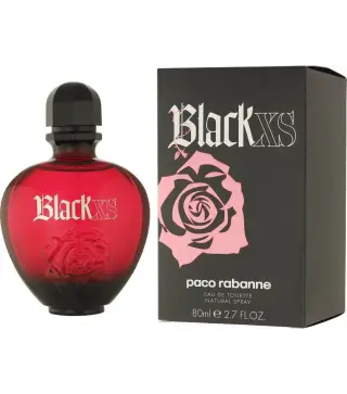 PACO RABANNE BLACK XS EAU DE TOILETTE 80ML VAPORIZADOR