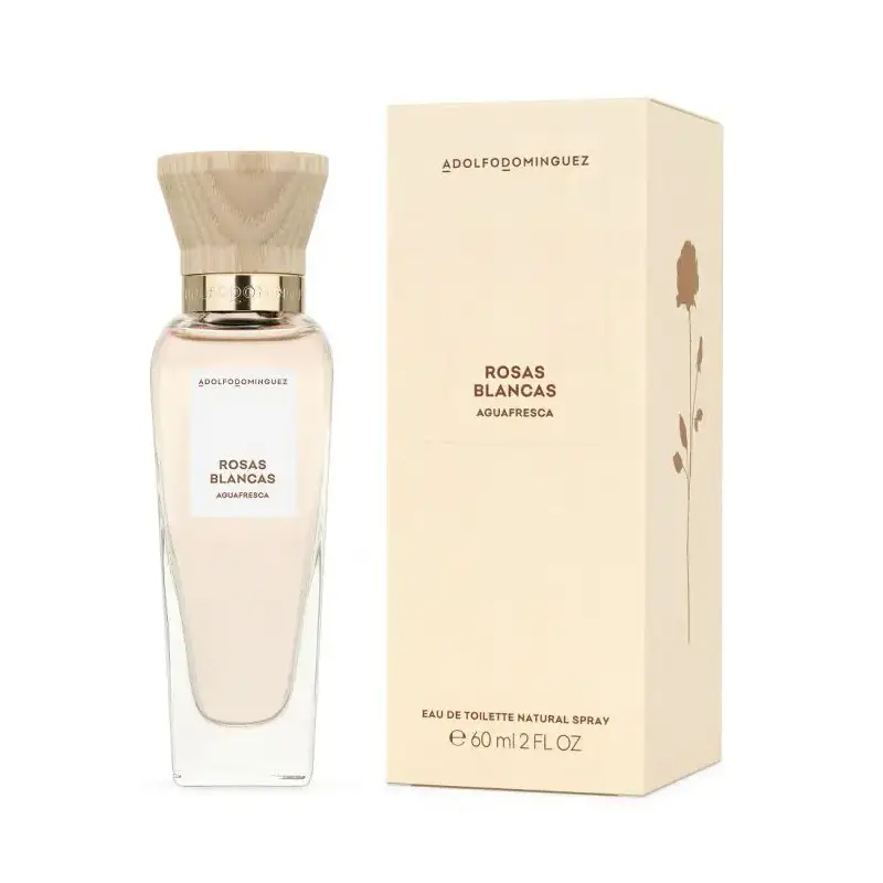 ADOLFO DOMINGUEZ AGUA FRESCA DE ROSAS BLANCAS EAU DE TOILETTE 60ML VAPORIZADOR