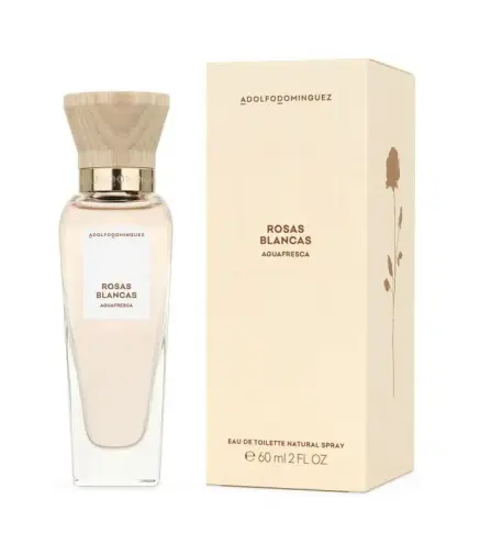 ADOLFO DOMINGUEZ AGUA FRESCA DE ROSAS BLANCAS EAU DE TOILETTE 60ML VAPORIZADOR