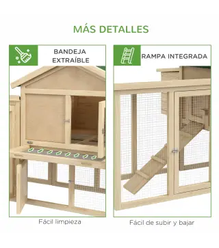 Gallinero de Madera