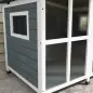 Casa para Perros Pequeños con Techo Abatible Frontal de Acrílico y Fondo Extraíble 101x66,5x70,5 cm Gris Oscuro Casa para Perros Pequeños con Techo Abatible Frontal de Acrílico y Fondo Extraíble 101x66,5x70,5 cm Gris Oscuro