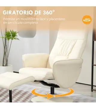 Sillón Reclinable Otomana