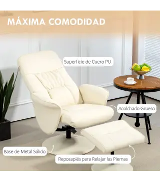 Sillón Reclinable Otomana
