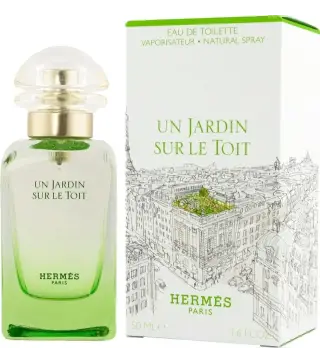 HERMES PARIS UN JARDIN SUR LE TOIT EAU DE TOILETTE 50ML VAPORIZADOR