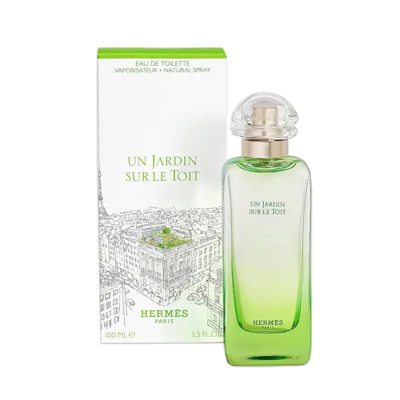 HERMES PARIS UN JARDIN SUR LE TOIT EAU DE TOILETTE 100ML VAPORIZADOR