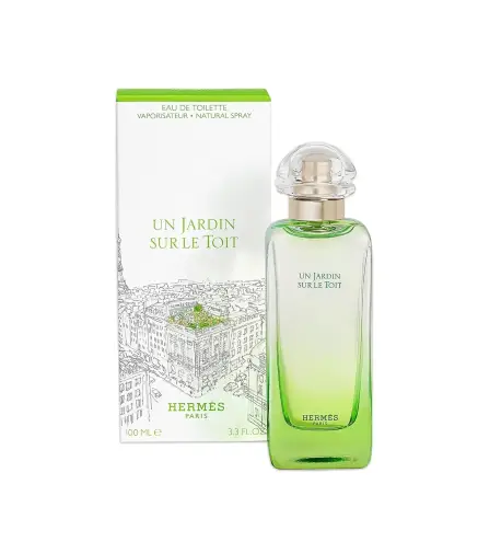 HERMES PARIS UN JARDIN SUR LE TOIT EAU DE TOILETTE 100ML VAPORIZADOR