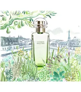 HERMES PARIS UN JARDIN SUR LE TOIT EAU DE TOILETTE 100ML VAPORIZADOR