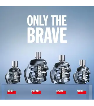 DIESEL ONLY THE BRAVE EAU DE TOILETTE 50ML VAPORIZADOR
