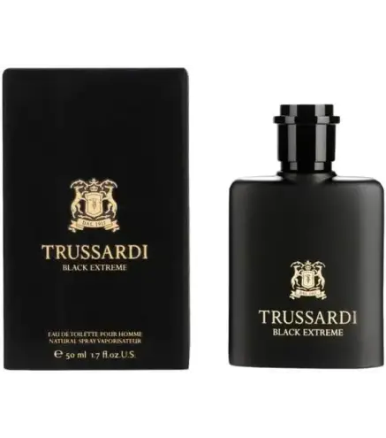 TRUSSARDI BLACK EXTREME EAU DE TOILETTE 50ML