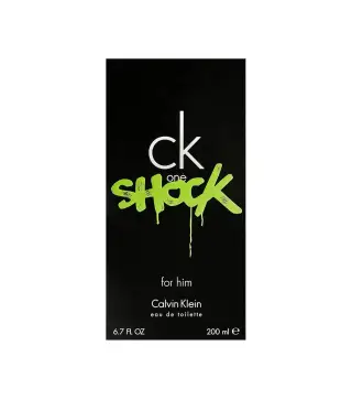 CALVIN KLEIN CK SHOCK MEN EAU DE TOILETTE 200ML VAPORIZADOR