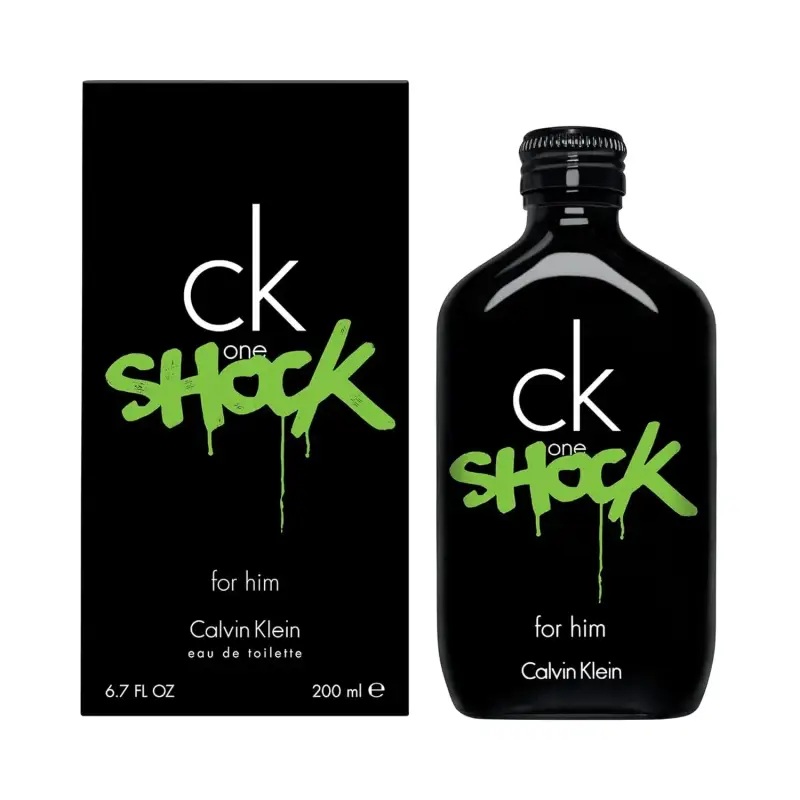 CALVIN KLEIN CK SHOCK MEN EAU DE TOILETTE 200ML VAPORIZADOR