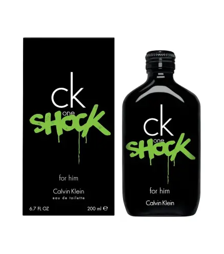 CALVIN KLEIN CK SHOCK MEN EAU DE TOILETTE 200ML VAPORIZADOR