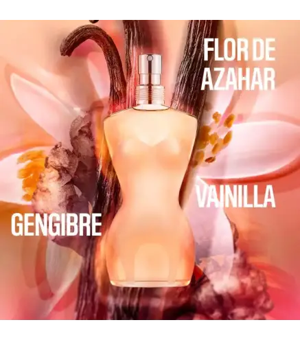 JEAN PAUL GAULTIER CLASSIQUE EAU DE TOILETTE 100ML VAPORIZADOR