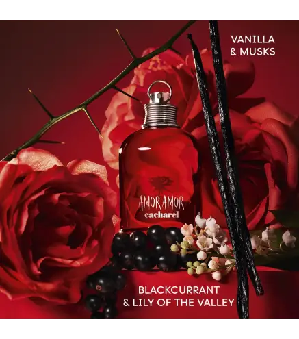 CACHAREL AMOR AMOR EAU DE TOILETTE 50ML VAPORIZADOR