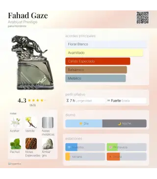 ARABIYAT PRESTIGE FAHAD GAZE EAU DE PARFUM 100ML
