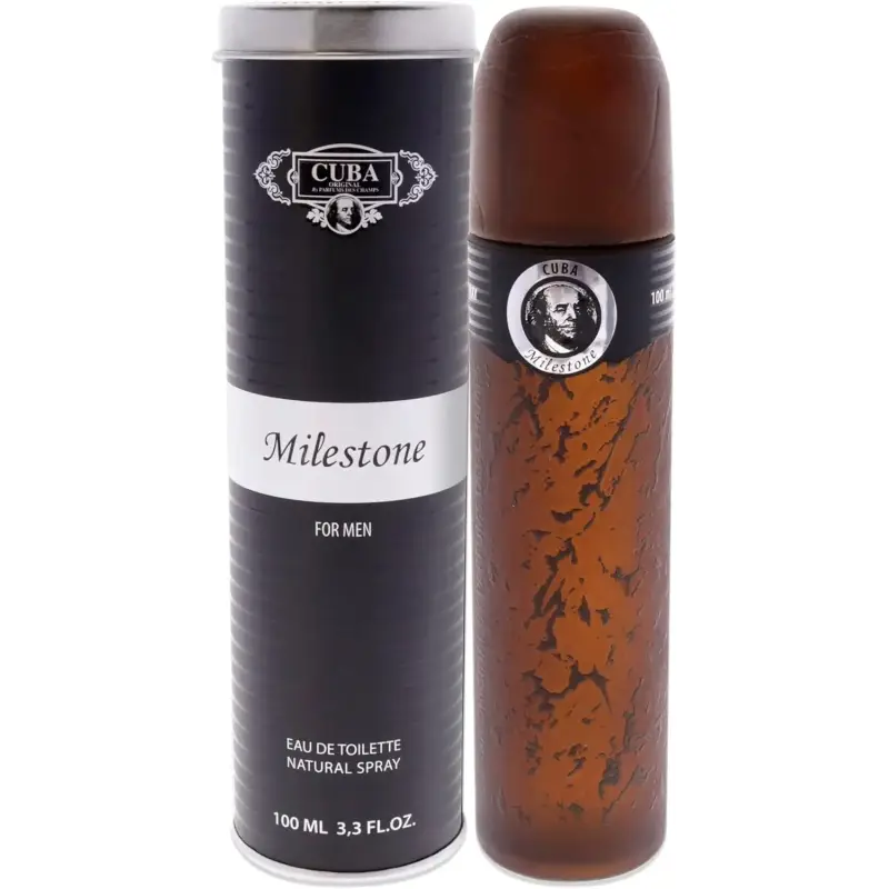 CUBA MILESTONE FOR MEN EAU DE TOILETTE 100ML VAPORIZADOR CUBA MILESTONE FOR MEN EAU DE TOILETTE 100ML VAPORIZADOR