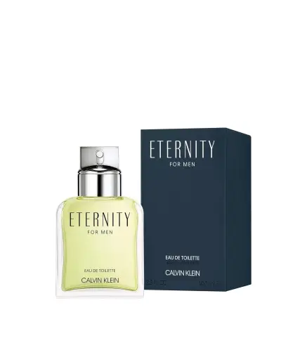 CALVIN KLEIN ETERNITY EAU DE TOILETTE FOR MEN 100ML VAPORIZADOR