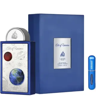 LATTAFA ART OF UNIVERSE EAU DE PARFUM 100ML + DESODORANTE 200ML VAPORIZADOR + EAU DE PARFUM 20ML
