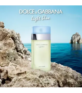 DOLCE GABBANA LIGHT BLUE EAU DE TOILETTE 100ML VAPORIZADOR