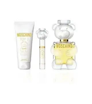 MOSCHINO TOY 2 EAU DE PARFUM 100ML VAPORIZADOR + LOCION CORPORAL PERFUMADA 100ML + MINIATURA EAU DE PARFUM 10ML VAPORIZADOR