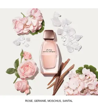 NARCISO RODRIGUEZ ALL OF ME EAU DE PARFUM 50ML VAPORIZADOR + LOCION CORPORAL PERFUMADA 50ML