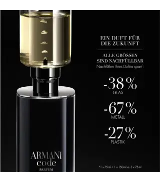 GIORGIO ARMANI ARMANI CODE EAU DE PARFUM RECARGABLE 50ML