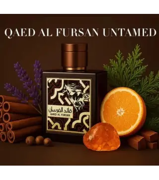 LATTAFA UNTAMED QAED AL FURSAN EAU DE PARFUM 90ML VAPORIZADOR