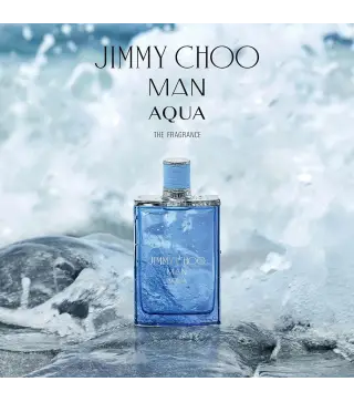 JIMMY CHOO MAN AQUA EAU DE TOILETTE 100ML VAPORIZADOR + GEL DE BAÑO 100ML + VIAL 7 5ML