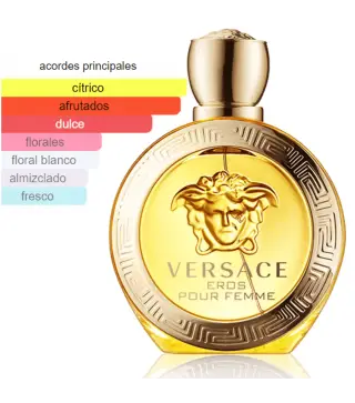 VERSACE EROS EAU DE TOILETTE FEMME 100ML VAPORIZADOR
