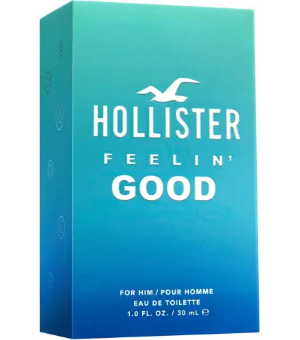 HOLLISTER FEELIN' GOOD EAU DE TOILETTE FOR HOMME 30ML