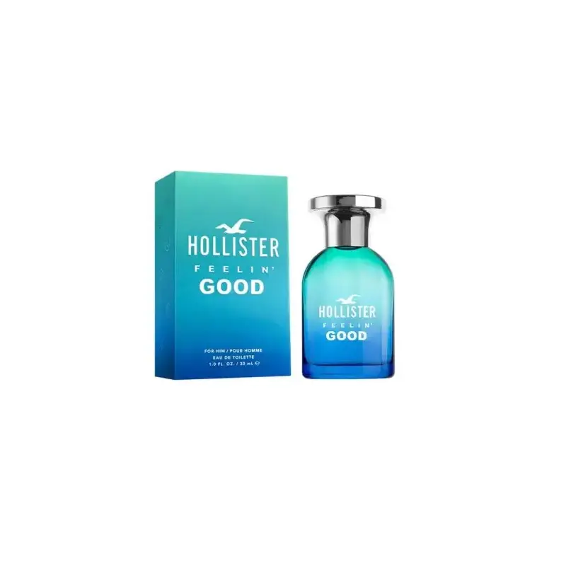 HOLLISTER FEELIN' GOOD EAU DE TOILETTE FOR HOMME 30ML HOLLISTER FEELIN' GOOD EAU DE TOILETTE FOR HOMME 30ML