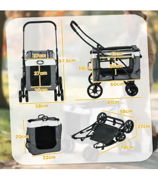 Cochecito para Mascotas