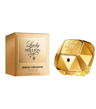 PACO RABANNE LADY MILION EAU DE PARFUM 80ML VAPORIZADOR