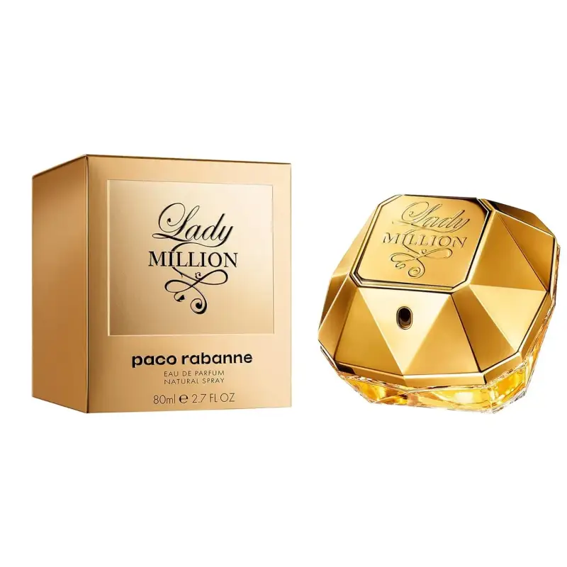 PACO RABANNE LADY MILION EAU DE PARFUM 80ML VAPORIZADOR