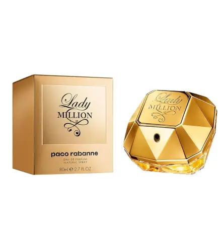 PACO RABANNE LADY MILION EAU DE PARFUM 80ML VAPORIZADOR