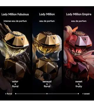 PACO RABANNE LADY MILION EAU DE PARFUM 80ML VAPORIZADOR