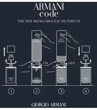 GIORGIO ARMANI CODE EAU DE PARFUM REFILL 150ML