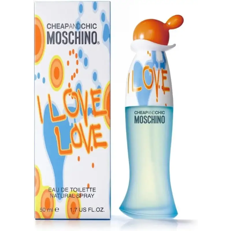 MOSCHINO CHEAP & CHIC I LOVE LOVE EAU DE TOILETTE 50ML VAPORIZADOR MOSCHINO CHEAP & CHIC I LOVE LOVE EAU DE TOILETTE 50ML VAPORIZADOR