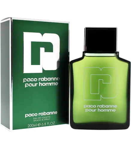 PACO RABANNE HOMME EAU DE TOILETTE 200ML VAPORIZADOR