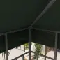 Toldo de Recambio 3x3 m con Techo Doble con Orificios de Drenaje y Protección UPF30+ Verde Solo Toldo NO Incluye Marco Toldo de Recambio 3x3 m con Techo Doble con Orificios de Drenaje y Protección UPF30+ Verde Solo Toldo NO Incluye Marco