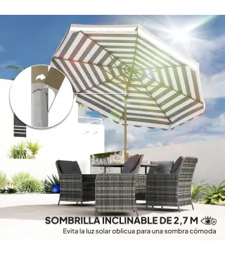 Sombrilla de Jardín