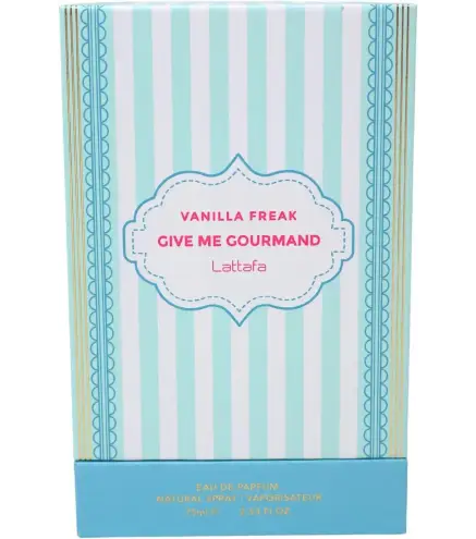LATTAFA VANILLA FREAK GIVE ME GOURMAND EAU DE PARFUM 75ML