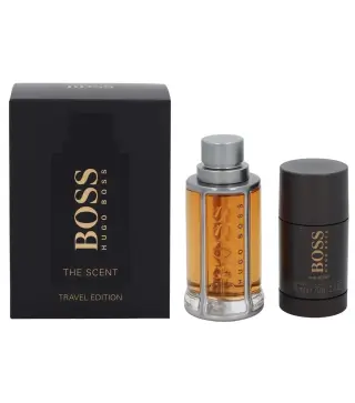 HUGO BOSS THE SCENT EAU DE TOILETTE 100ML VAPORIZADOR + DESODORANTE STICK 75ML